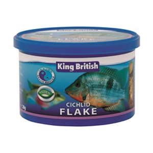 King British Cichlid Flake Food 28G