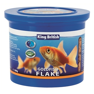 King British Gold Fish Flake Food 200G