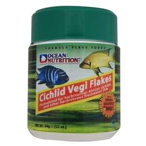 Ocean Nutrition Cichlid Vegi Flakes 71g